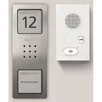 SIEDLE SET CAB 850-1 E/W garso rinkinys Basic, nerūdijantis plienas (210008742-00)
