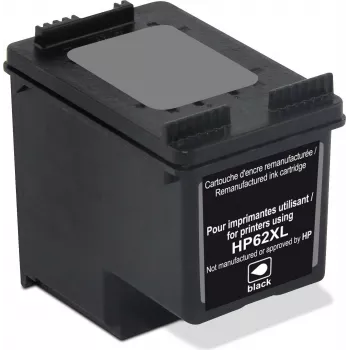 freecolor Kasetė HP 62XL juoda perdirbta - perdirbta - suderinama