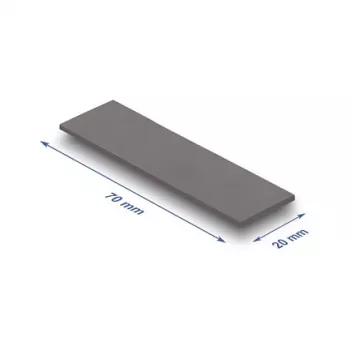 Termo tarpiklis DeLOCK 18474 3 W/m·K Pilka 20x70x1,75 mm