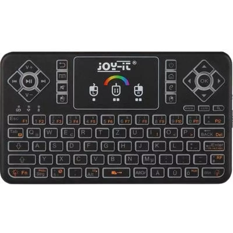DEBO KEYBOARD2 – kūrėjų plokštės – mini klaviatūra DE juoda (TASTAMINI01)