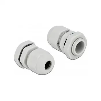 Kabelių sandariklis DeLOCK 60195 Pilkas Plastikinis 10 vnt.