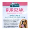 Šunų skanėstai PETITTO vištienos filė lazdelėje 500 g — dietinis paukštienos užkandis, 500 g plastikinė pakuotė