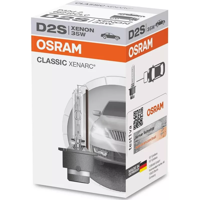 Osram 66240CLC automobilio lemputė D2S 35 W Xenon