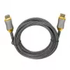 HDMI laidas IBOX HD08 2 m, HDMI A tipo kištukas–kištukas, HDMI 2.1, sidabrinis