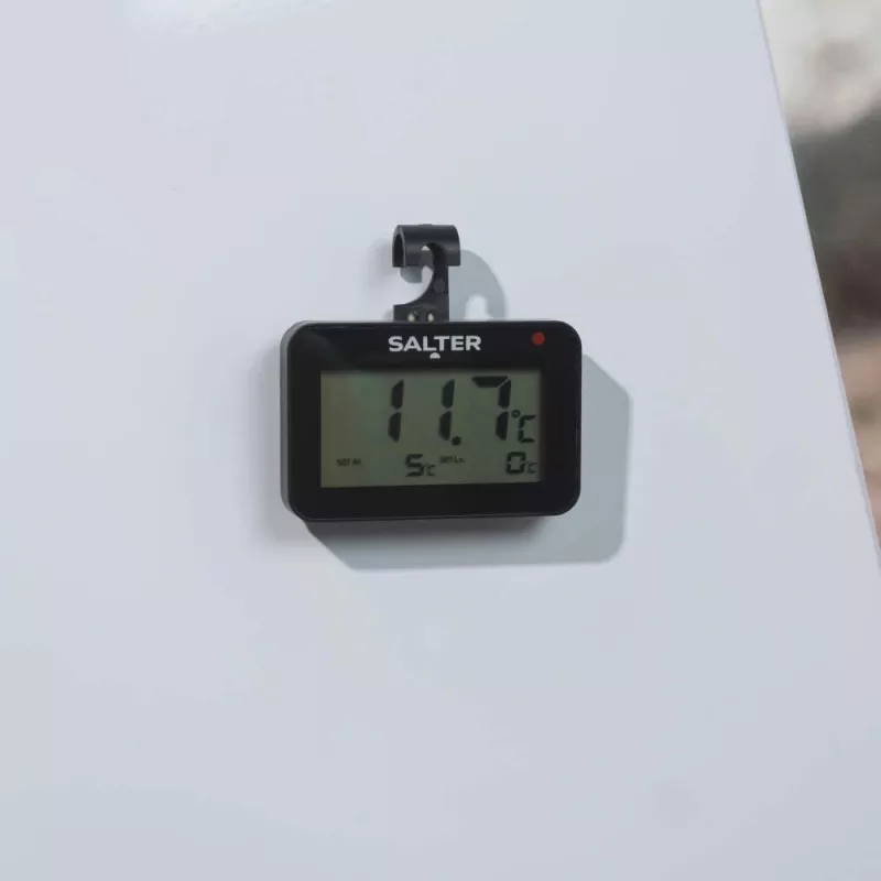 Skaitmeninis šaldytuvo termometras Salter SA00574BFEU12 su LCD, temperatūros diapazonas nuo -20 iki 50°C
