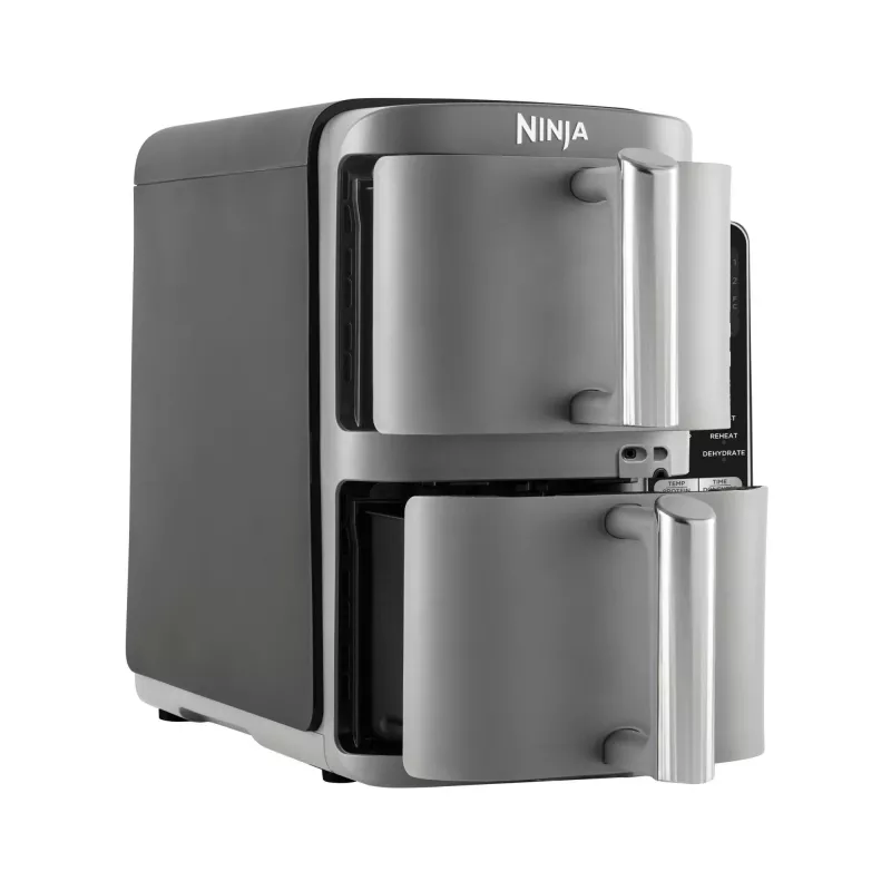 Ninja Double Stack XL karšto oro gruzdintuvė 2 skyriai su temperatūros zondu SmartCook 9,5 L SL451EU