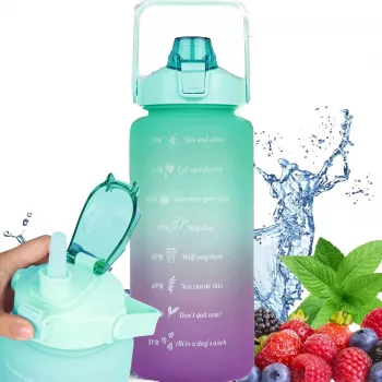 Extralink Motivacinė gertuvė, 2000 ml, žalia-violetinė, BUT-190