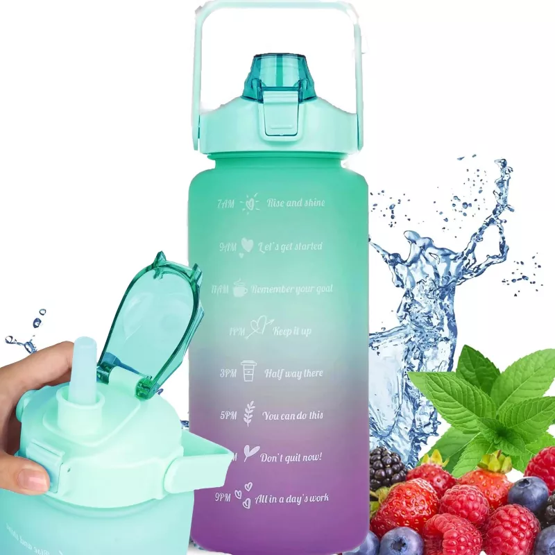 Extralink Motivacinė gertuvė, 2000 ml, žalia-violetinė, BUT-190