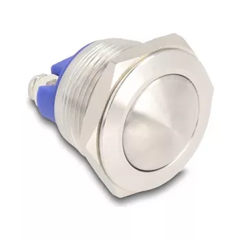 Spustelėjamas mygtukas DELOCK 19 mm, 2 x varžtinis gnybtas, modelis 22041