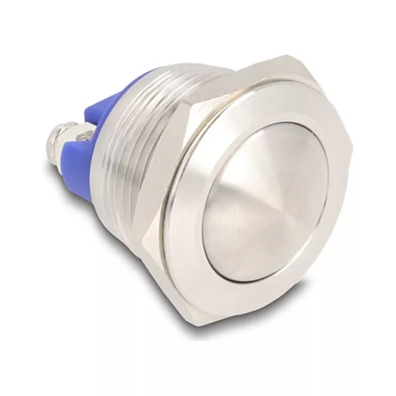 Spustelėjamas mygtukas DELOCK 19 mm, 2 x varžtinis gnybtas, modelis 22041