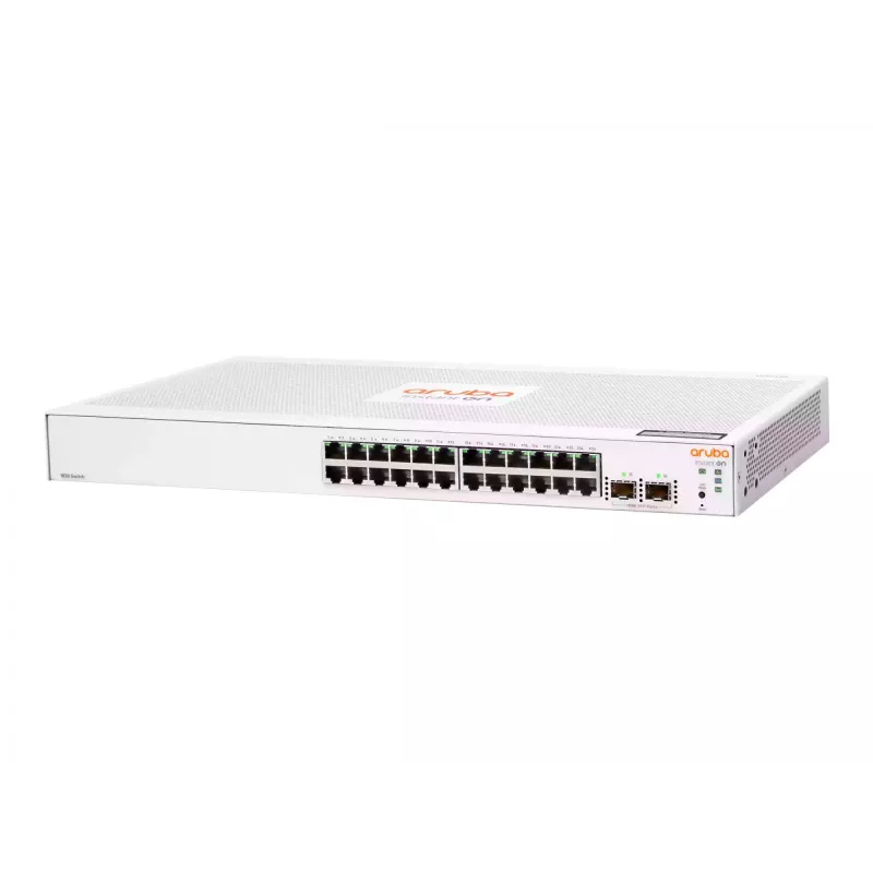 HPE Aruba Networking Aruba Instant On 1830 24G 2SFP valdomas L2 Gigabit Ethernet (10/100/1000) 1U jungiklis
