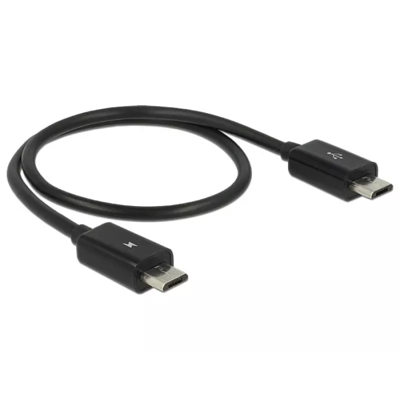USB laidas DeLOCK 83570 USB 2.0 0,3 m USB B juodas