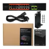 Ethernet PoE komutatorius QOLTEC 16x RJ45, 2x RJ45 uplink, 1x SFP (MPN 52291)