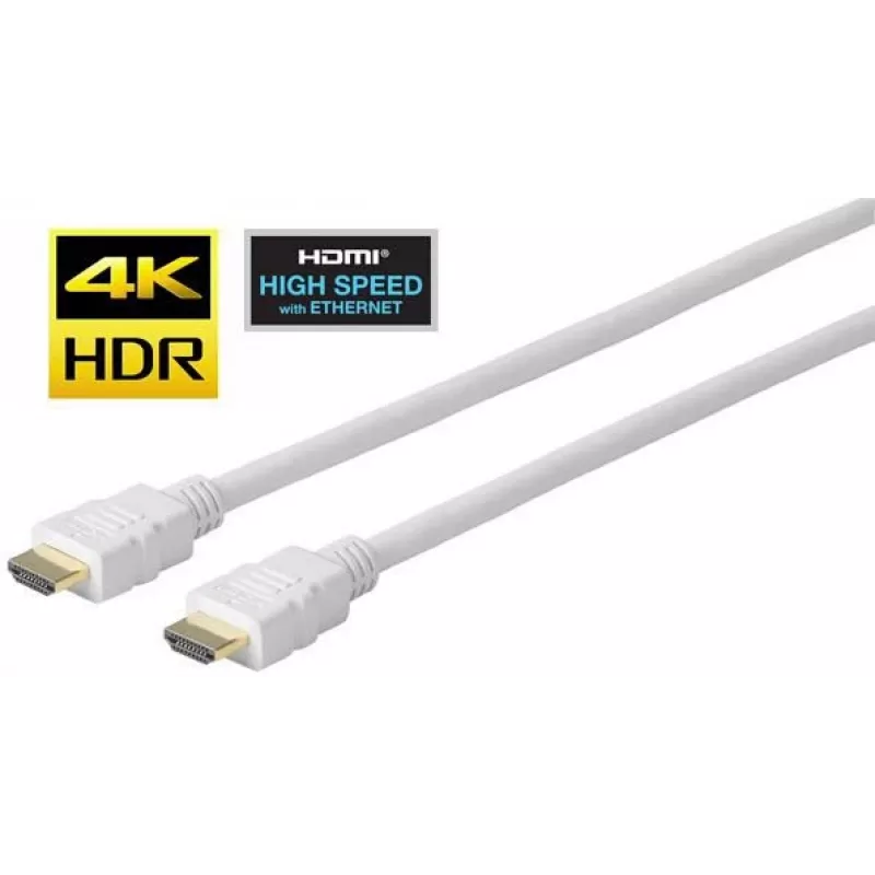 Vivolink Pro HDMI kabelis baltas 10 m itin lankstus