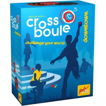 Crossboule Set Downtown, įgūdžių žaidimas mėlynas/raudonas