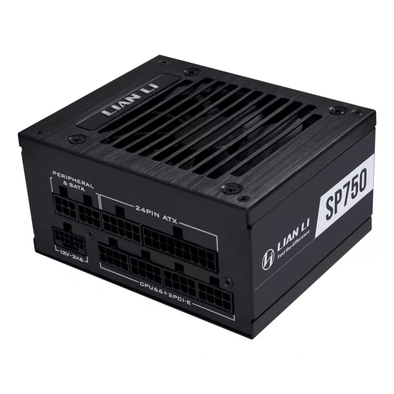 Maitinimo blokas Lian Li SP V2 Gold 750 W SFX 20+4 pin ATX 80 PLUS Gold Juoda