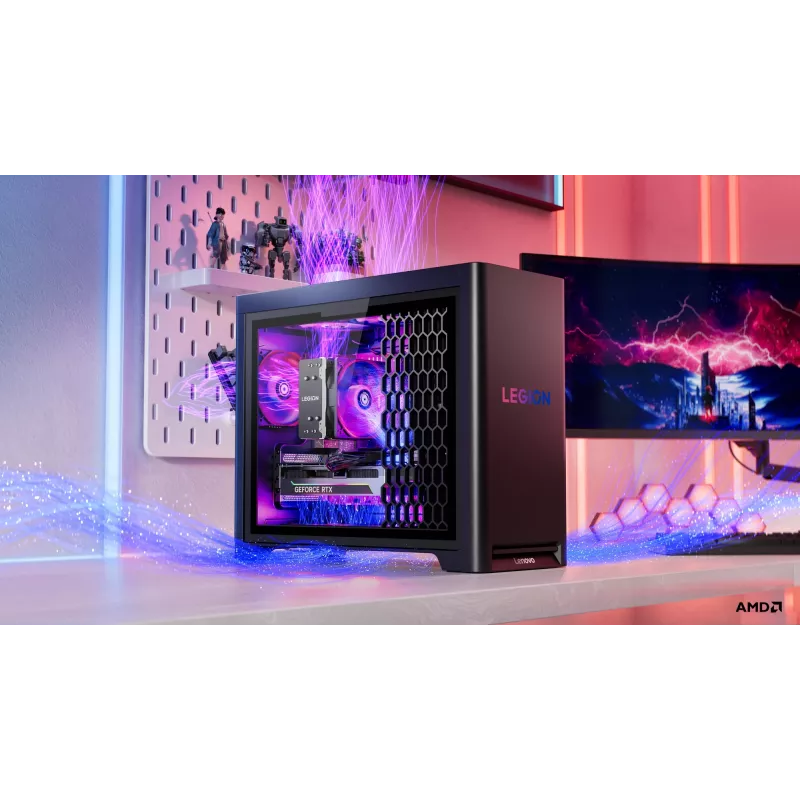 Lenovo Legion | T5 30AGB10 | Stacionarus kompiuteris | Bokštas | AMD Ryzen 7 | 7700X | 32 (2x16GB) GB | UDIMM DDR5 | 512 GB | NVIDIA GeForce RTX 5070 | Be klaviatūros | Windows 11 Pro | Garantija 24 mėn.