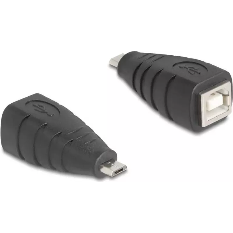 USB tipo Micro-B į USB tipo B adapteris DeLOCK 67201, juodas