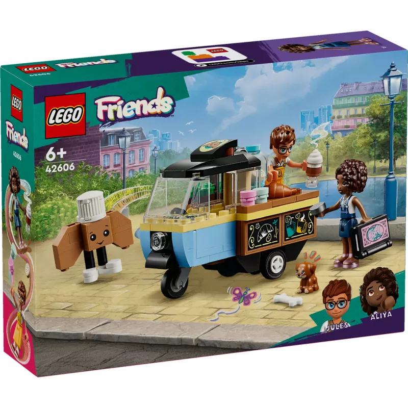 LEGO Friends 42606 mobili kepyklėlė maisto vežimėlis