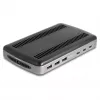 DeLOCK USB krovimo stotelė 3 x USB Type-C PD 3 x USB Type-A 112 W