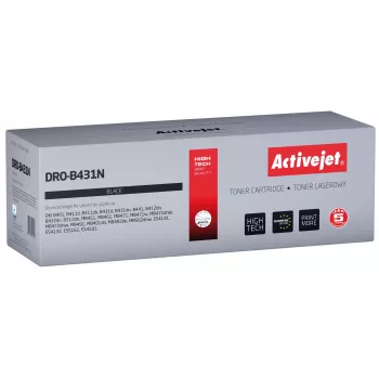 Activejet DRO-B431N būgnas (pakaitalas OKI 44574302; Supreme; 25000 puslapių; juodas)