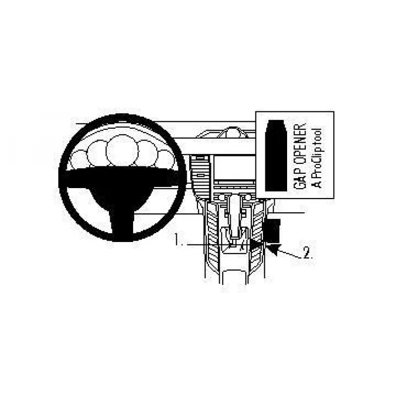 Brodit 834483 automobilinis laikiklis