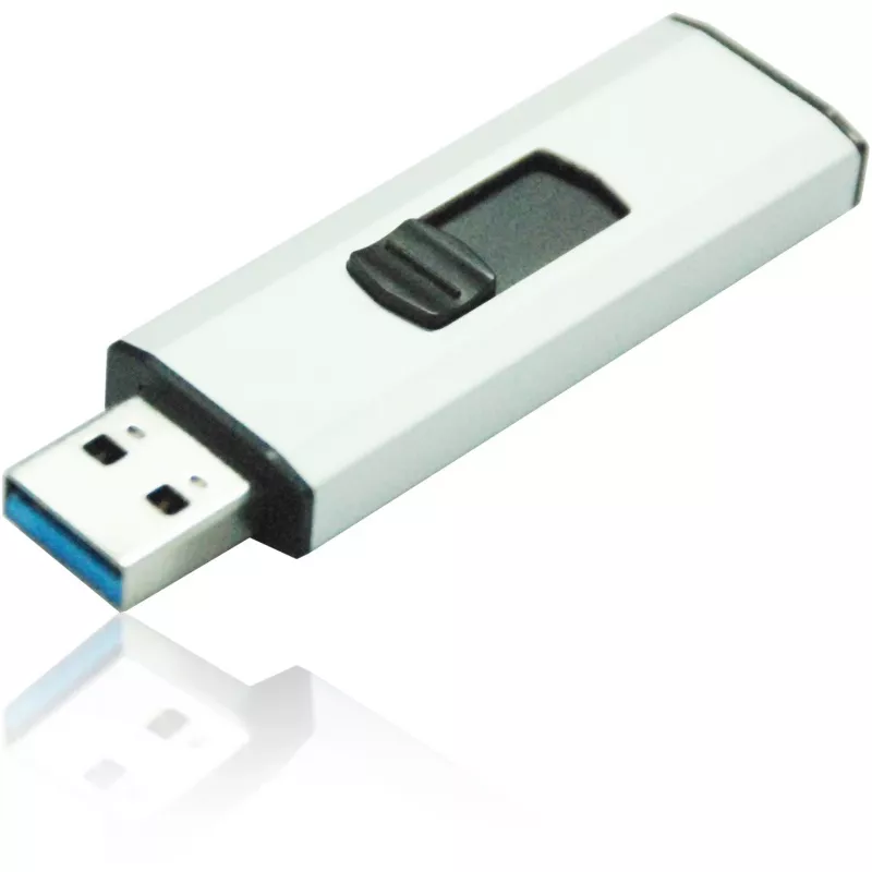 MediaRange - USB atmintukas - 256 GB - USB 3.0 - Juoda, Sidabrinė (MR919)