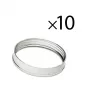EK Water Blocks EK-Torque STC-13/10 Farbring - 10-Pack, Sidabrinė