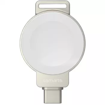 Belaidis įkroviklis 4smarts 541476, skirtas Apple Watch – sidabrinis