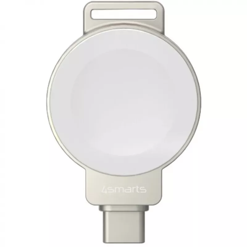 Belaidis įkroviklis 4smarts 541476, skirtas Apple Watch – sidabrinis