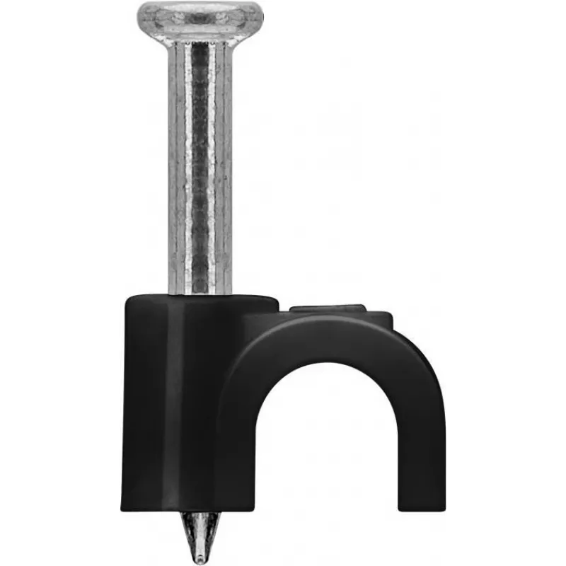 Goobay Cable Clip 4 mm, juodas (64677)
