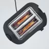 Skrudintuvas Severin AT 2217, 2 riekėms, 800 W, juodos ir raudonos spalvos