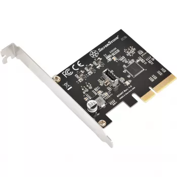 Išplėtimo plokštė SidabrinėSTONE SST-ECU07 USB 3.0 PCIe — PCI Express USB 3.0 adapteris