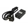 Extralink PoE maitinimo šaltinis POE-48-24W, 48V, 0,5A, 24W, komplekte laidas