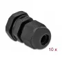 Kabelio sandariklis DeLOCK 60192 Juodas Plastikinis 10 vnt.