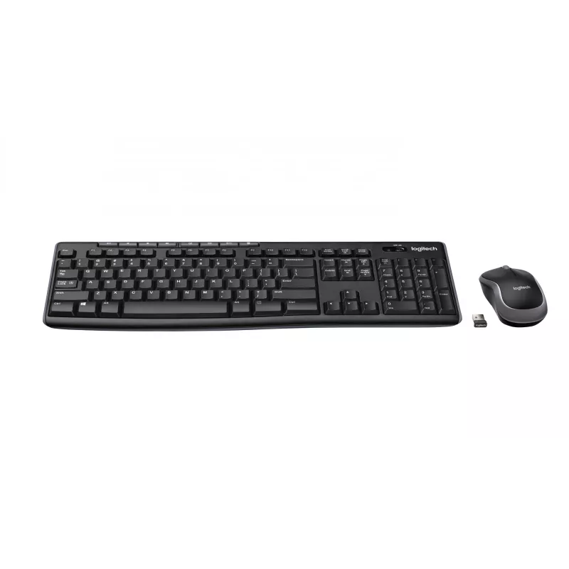 Logitech Wireless Combo MK270 - klaviatūros ir pelės rinkinys - belaidis - 2,4 GHz - prancūzų (920-004510)