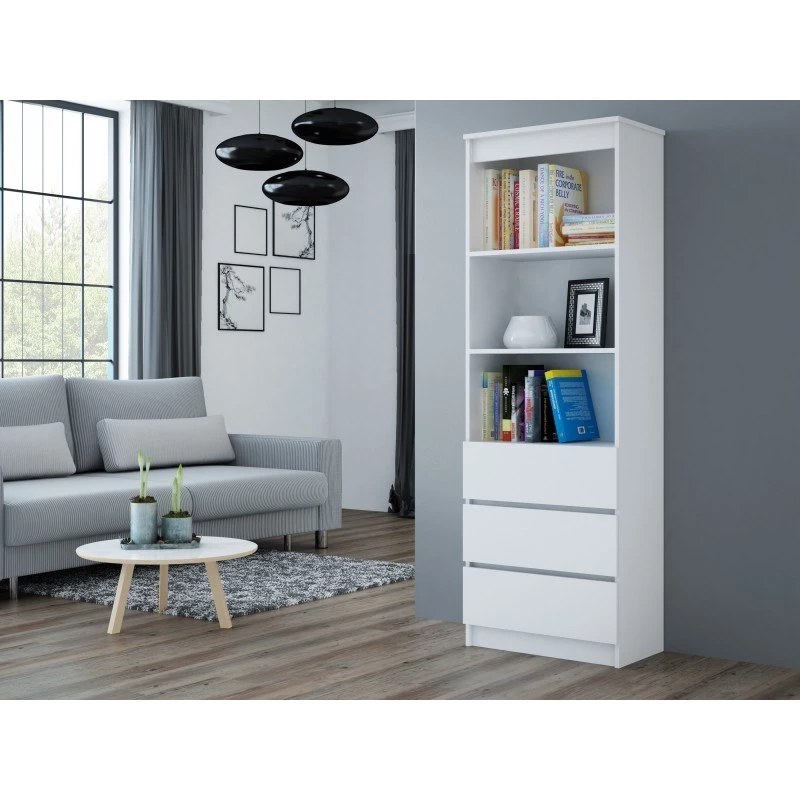 Topeshop RS-60 OLIMP BIEL biuro knygų spinta