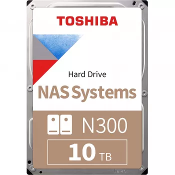 Toshiba N300 vidinis kietasis diskas 10 TB 7200 RPM 512 MB 3,5 colio Serial ATA
