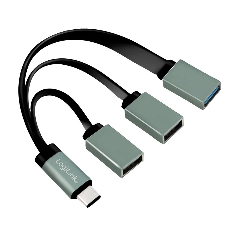 HUB USB-C 3.1 3 prievadų