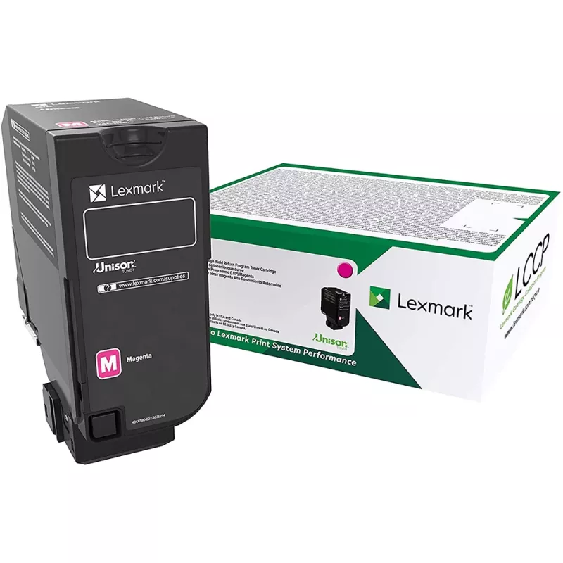Lexmark 75B20M0 spausdintuvo eksploatacinė medžiaga, purpurinė