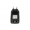 PoE maitinimo šaltinis Extralink POE-24-12W 24V 0,5A 12W vidinis sieninis kištukas, juodas
