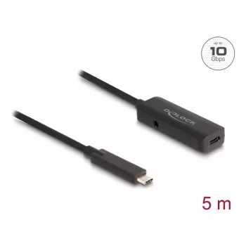 USB laidas DeLOCK 80028 5m USB C juodas