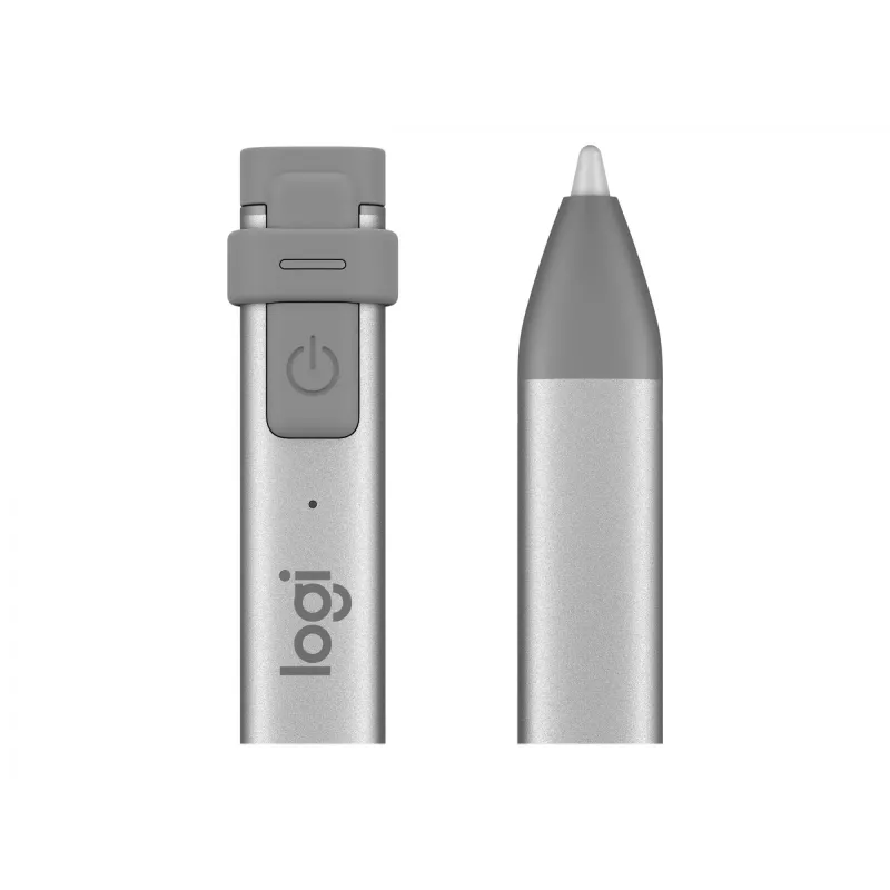 Logitech Crayon – skaitmeninis rašiklis, skirtas Apple iPad (Lightning) – pilkas