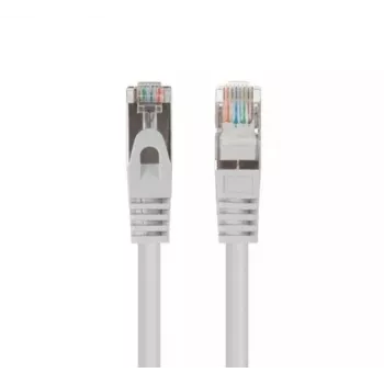 Tinklo kabelis LANBERG PCF6-20CC-0200-S Cat6 U/UTP RJ-45–RJ-45 2 m Pilkas 10 Gbit/s