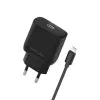 30 W USB-C į Lightning įkroviklis Beline Beli02174 su juodu laidu