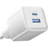 Vention 30W - įkroviklis su GaN technologija, 1x USB-A, 1x USB-C (baltas)