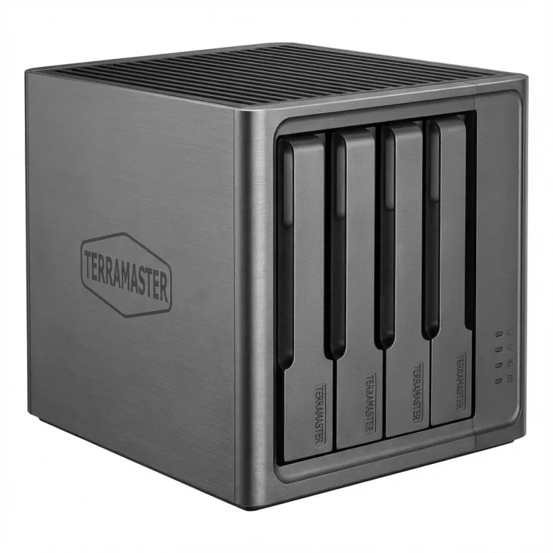 NAS TERRAMASTER F4 SSD Quad-Core 8GB DDR5 4-bay NAS for SSDs
