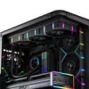 Aušinimo ventiliatorius Jonsbo HF2-120 PWM ARGB 120mm, juodas