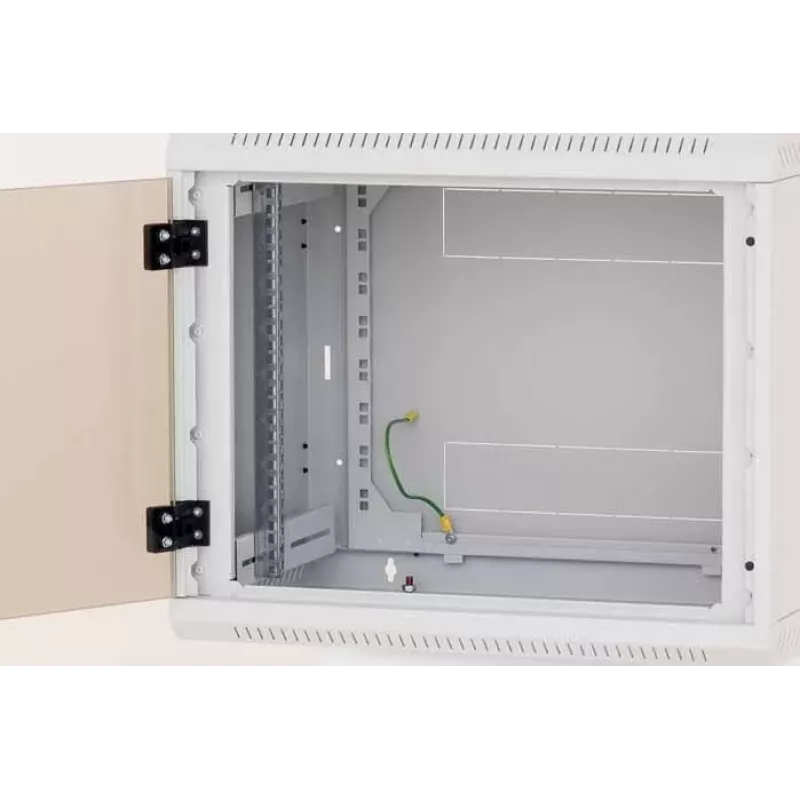 Triton 19 Rack Sieninis 18U/500 su stiklo durimis, pilkas