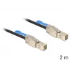 DeLOCK 83395 Serial Attached SCSI (SAS) kabelis 2 m juodas